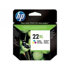 Genuine HP No. 22XL Colour Ink